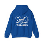 90 Minuten 1 Religion | KurvenKult Unisex Hoodie