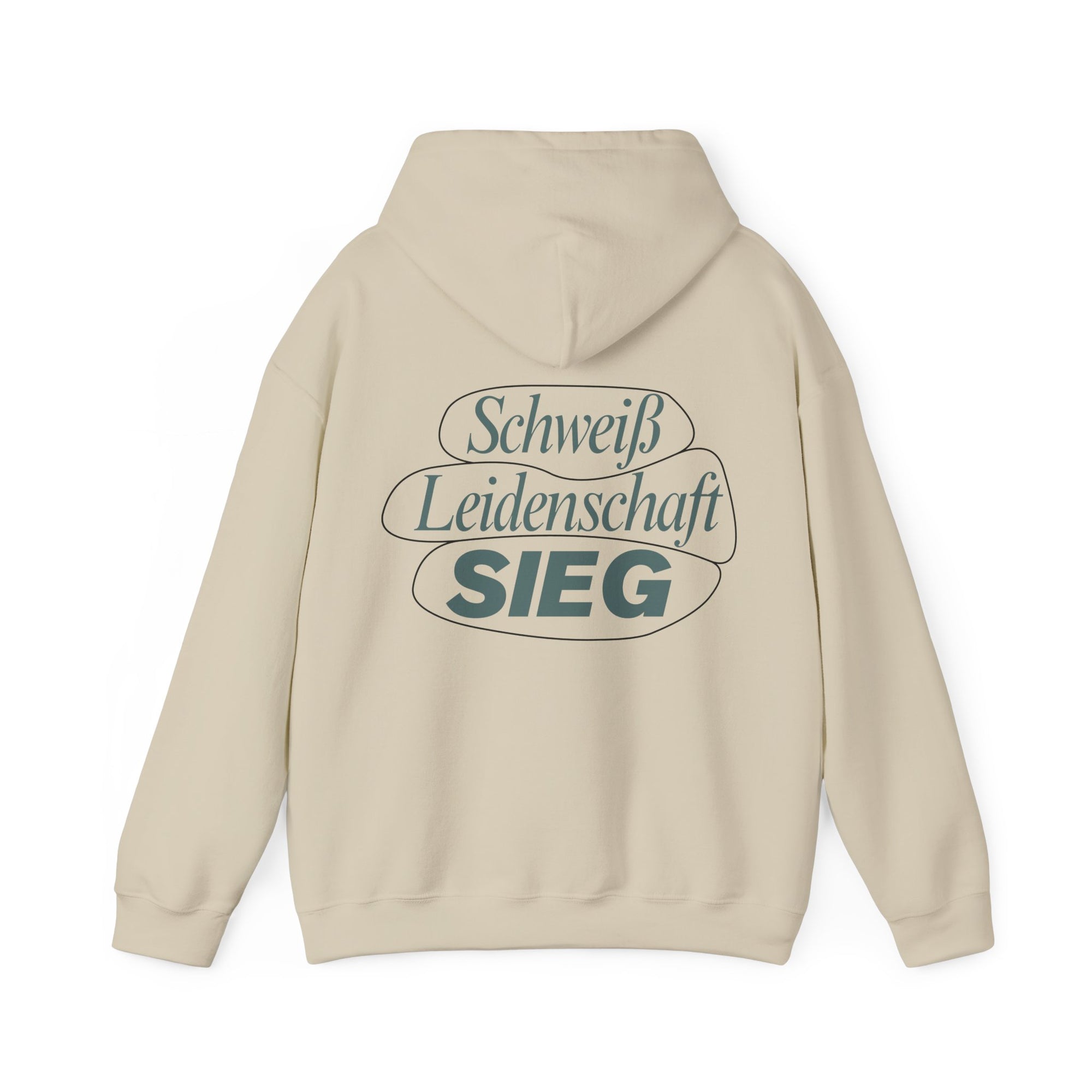 Schweiß, Leidenschaft, Sieg | KurvenKult Unisex Hoodie