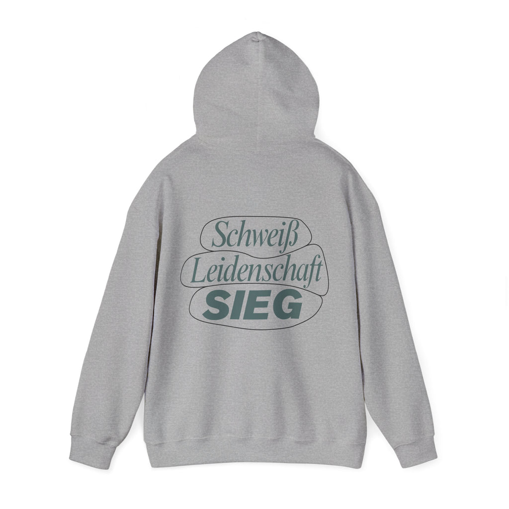 Schweiß, Leidenschaft, Sieg | KurvenKult Unisex Hoodie