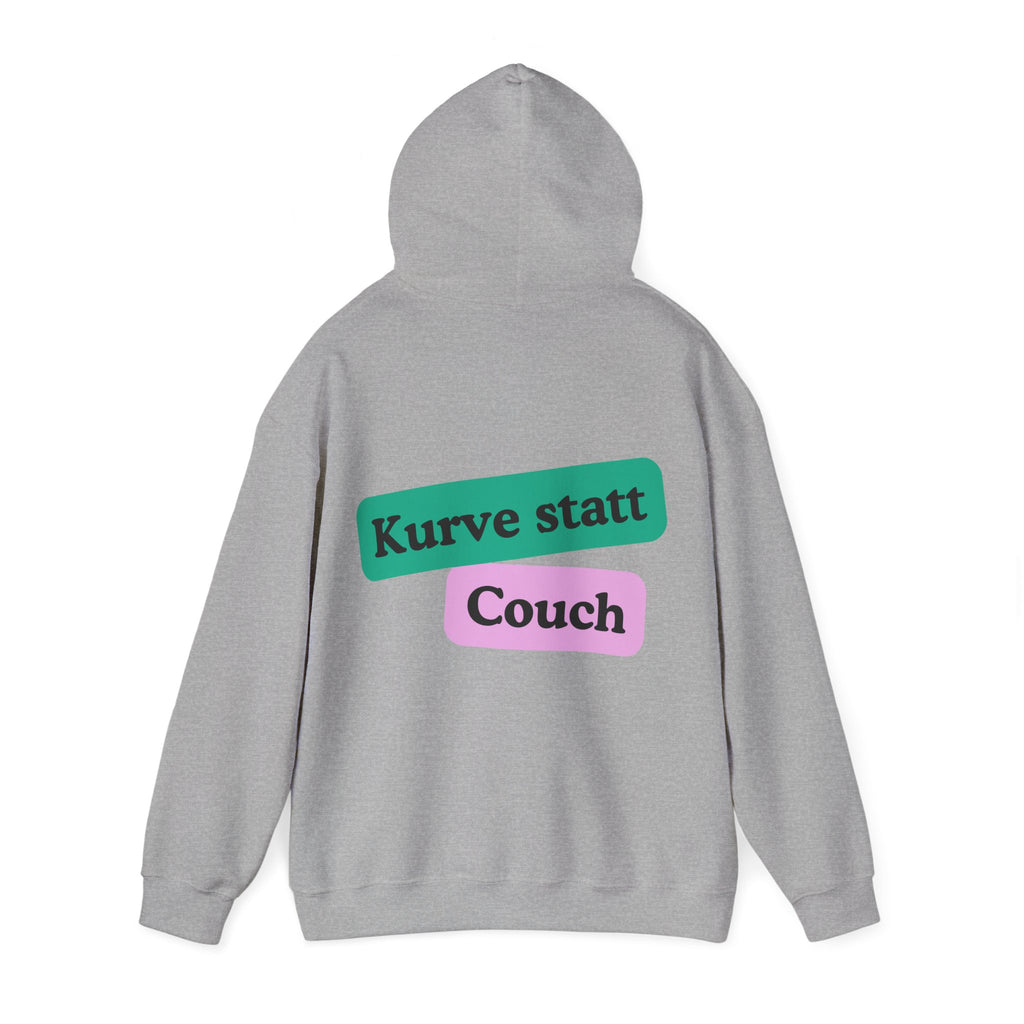 Kurve statt Couch | KurvenKult Unisex Hoodie
