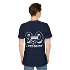 90 Minuten 1 Religion | KurvenKult Unisex T-Shirt