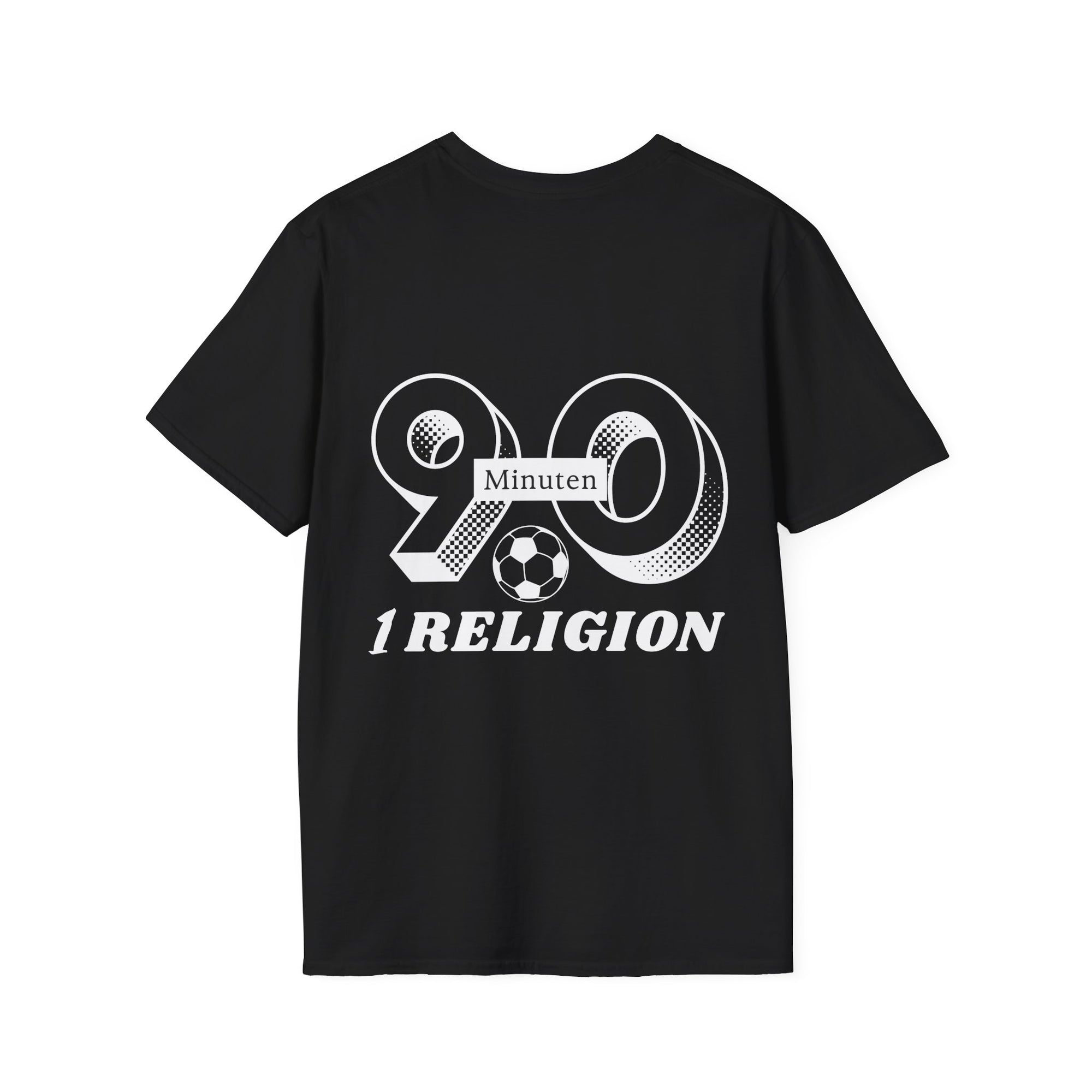 90 Minuten 1 Religion | KurvenKult Unisex T-Shirt