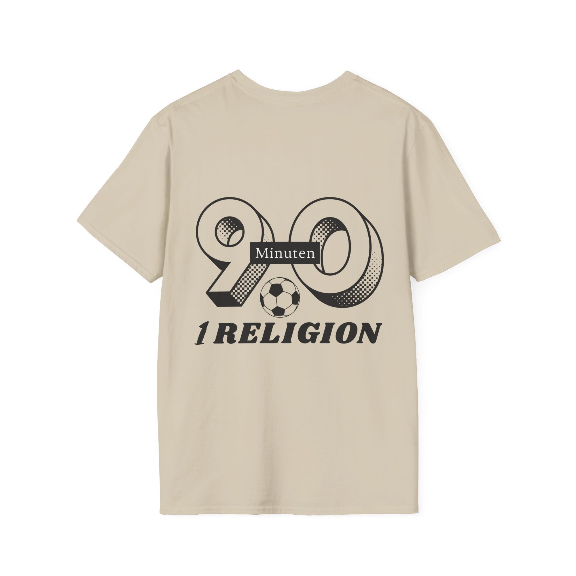 90 Minuten 1 Religion | KurvenKult Unisex T-Shirt