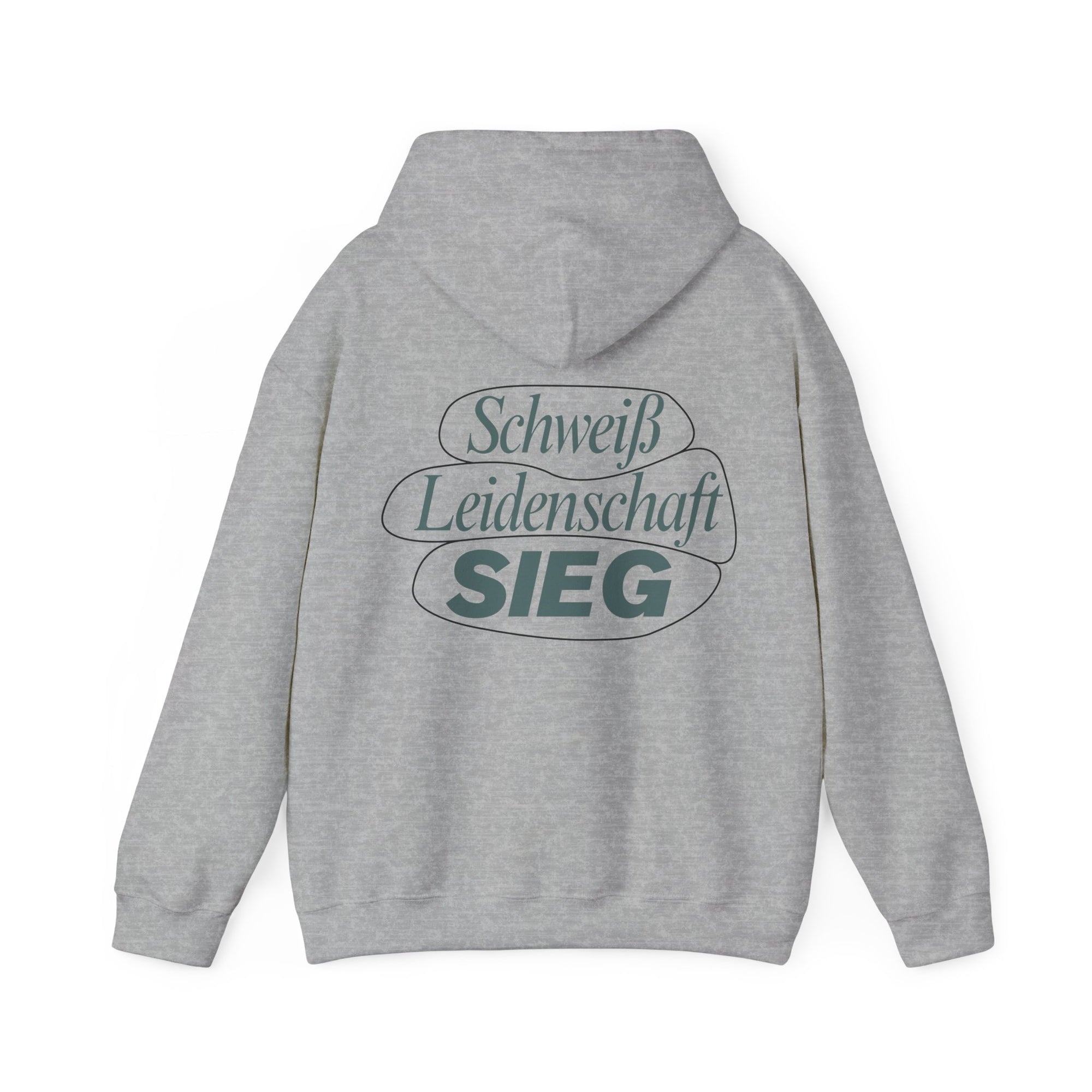 Schweiß, Leidenschaft, Sieg | KurvenKult Unisex Hoodie