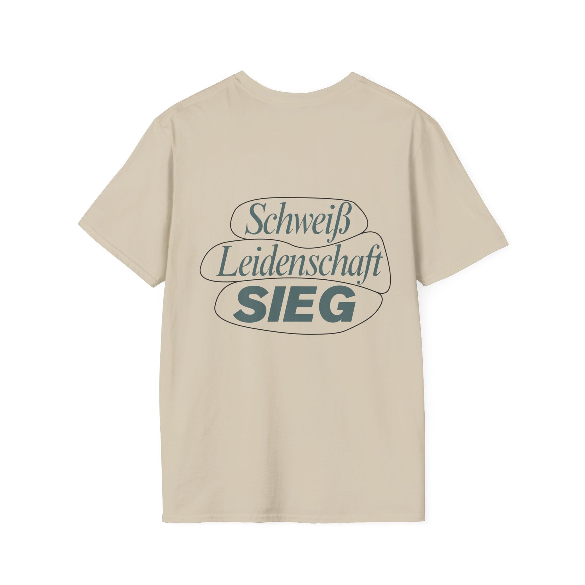Schweiß, Leidenschaft, Sieg  | KurvenKult Unisex T-Shirt