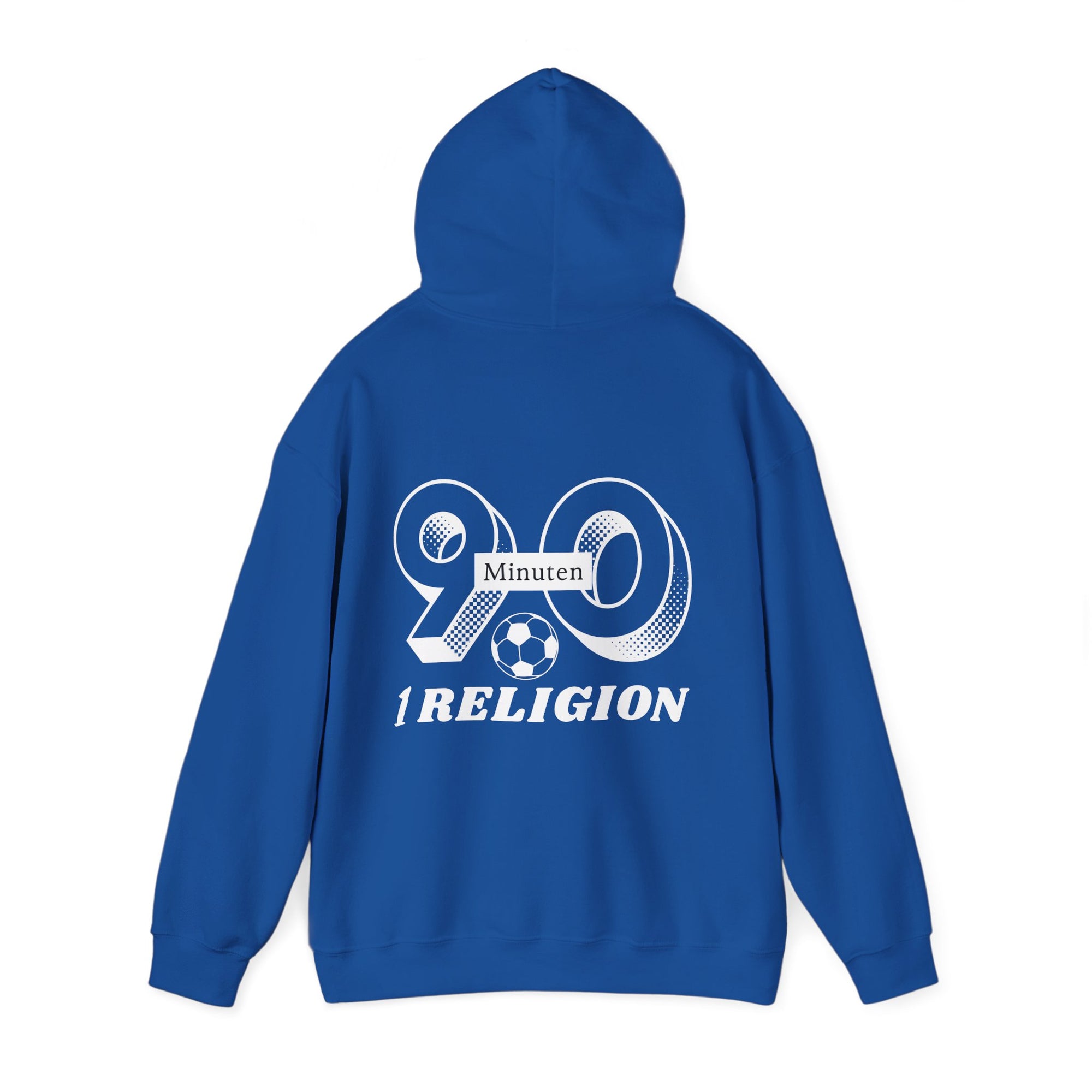 90 Minuten 1 Religion | KurvenKult Unisex Hoodie