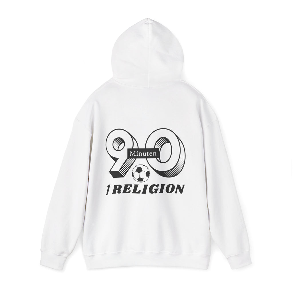 90 Minuten 1 Religion | KurvenKult Unisex Hoodie