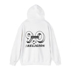 90 Minuten 1 Religion | KurvenKult Unisex Hoodie