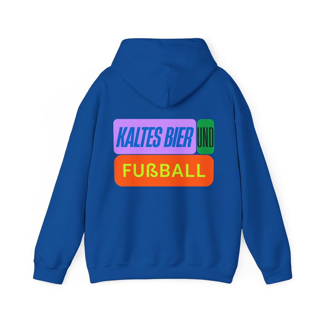 Kaltes Bier und Fußball | KurvenKult Unisex Hoodie