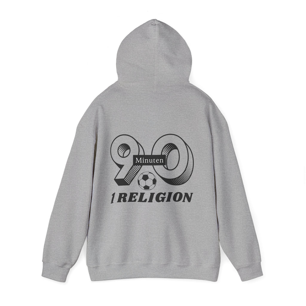 90 Minuten 1 Religion | KurvenKult Unisex Hoodie