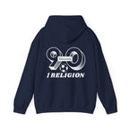 90 Minuten 1 Religion | KurvenKult Unisex Hoodie