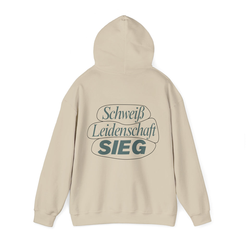 Schweiß, Leidenschaft, Sieg | KurvenKult Unisex Hoodie