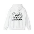 90 Minuten 1 Religion | KurvenKult Unisex Hoodie